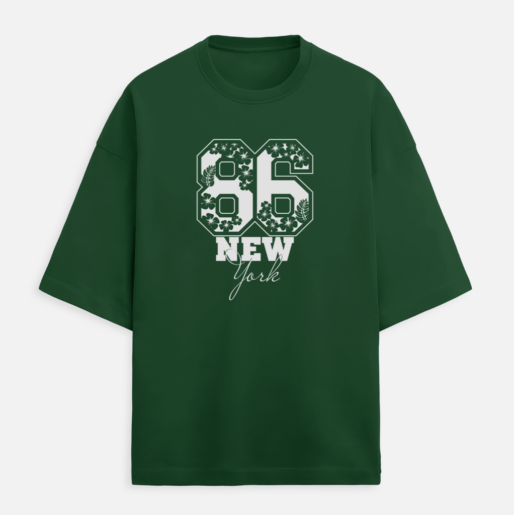 86 New York Women's Terry Oversized Tee