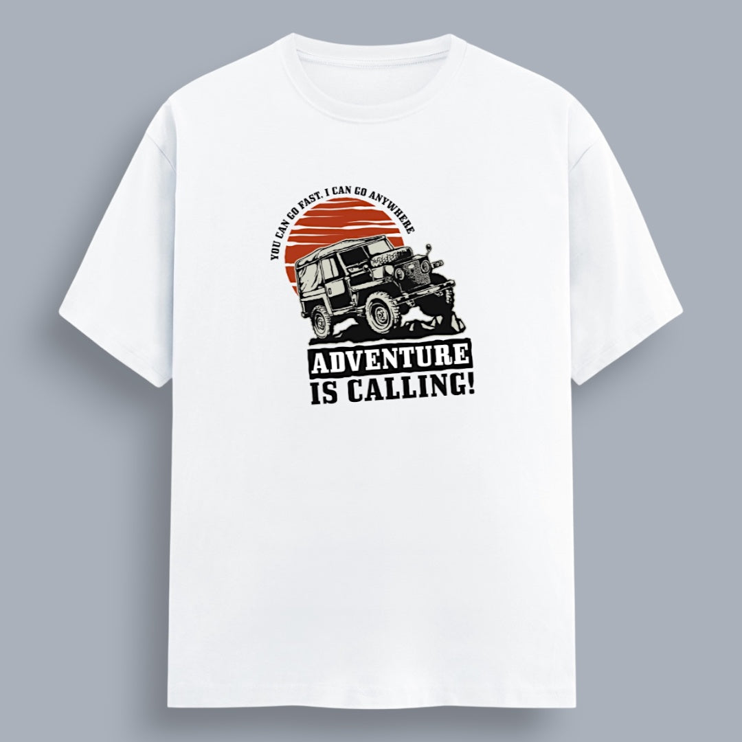 Adventure Is Calling Men's Regular Fit T-Shirt