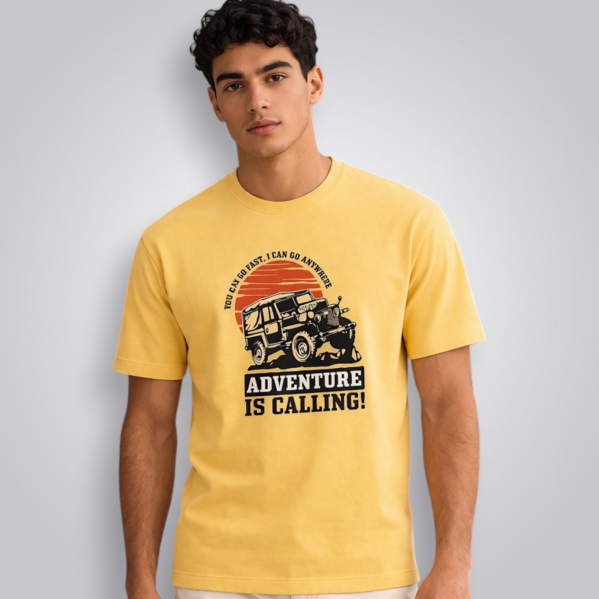 Adventure Is Calling Men's Regular Fit T-Shirt