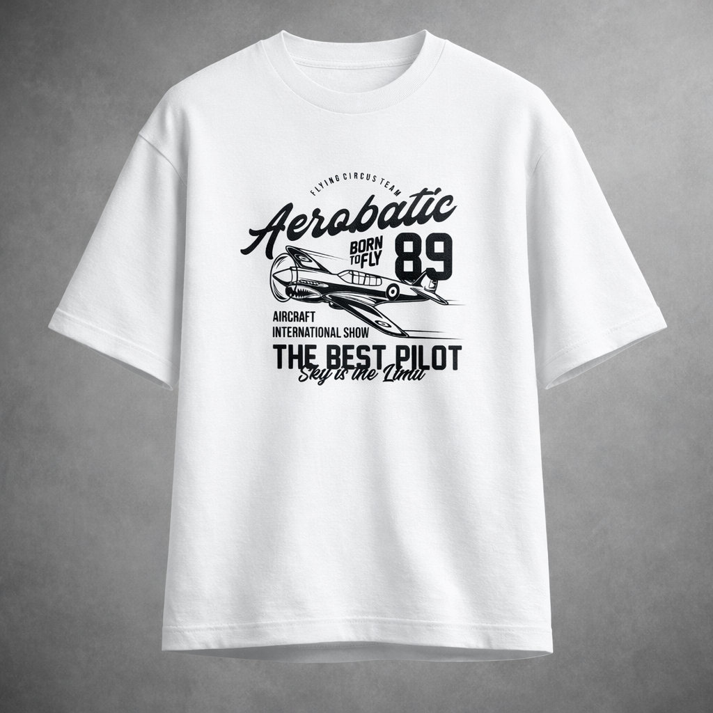 Aerobatic 89 Unisex Loose Fit Standard T-Shirt