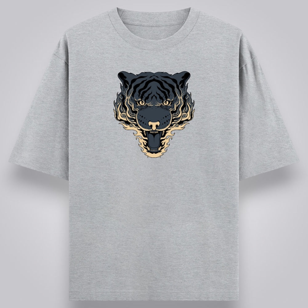 Angry Tiger Men's Loose Fit Classic T-Shirt