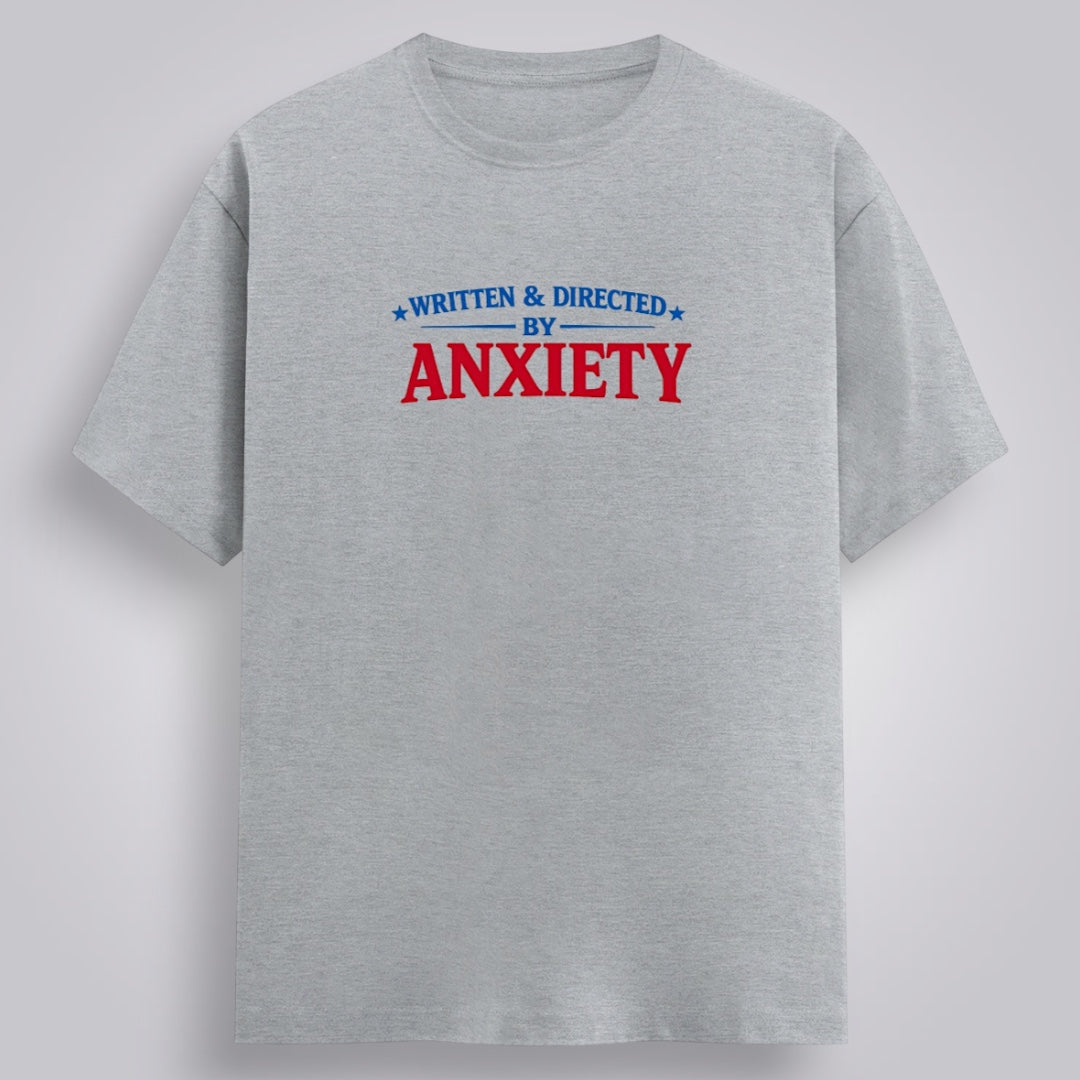 Written & Directed By Anxiety Women's Relaxed Fit T-Shirt