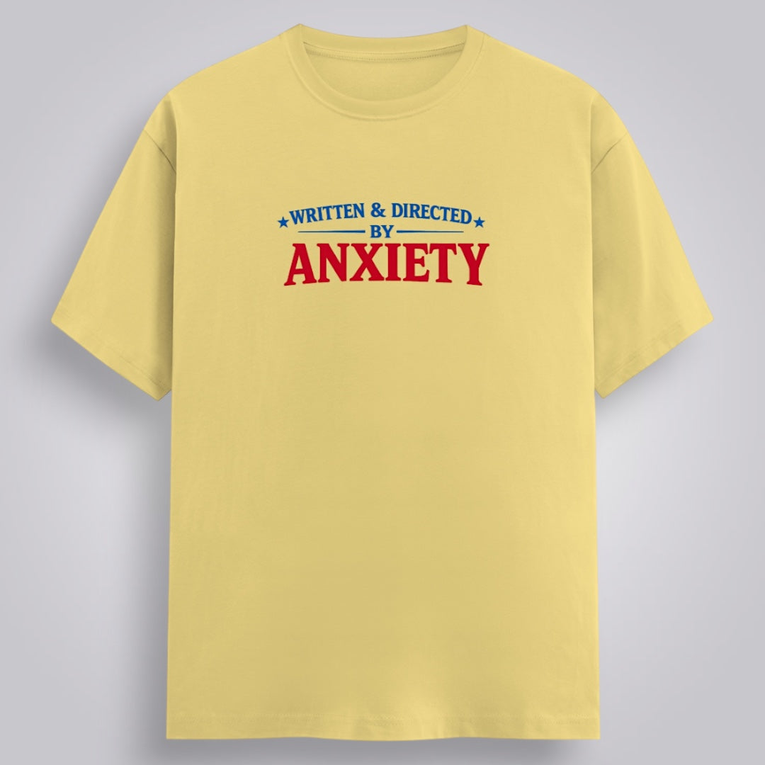 Written & Directed By Anxiety Women's Relaxed Fit T-Shirt