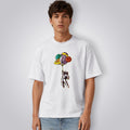 Astronaut Balloon Unisex Loose Fit Classic T-Shirt