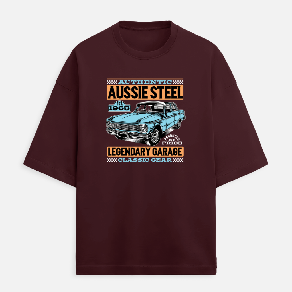 Aussie Steel Men's Terry Oversized Tee