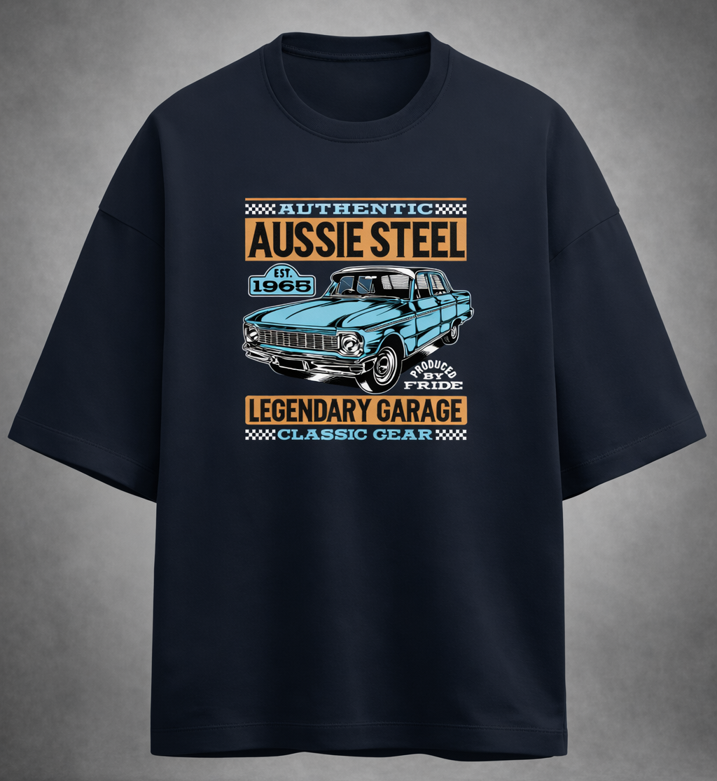 Aussie Steel Men's Terry Oversized Tee