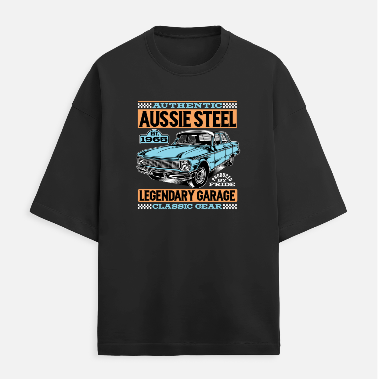 Aussie Steel Men's Terry Oversized Tee