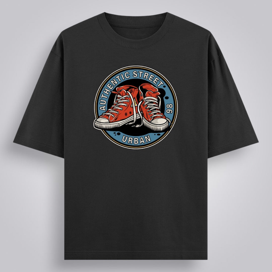 Authentic Street Men's Loose Fit Classic T-Shirt