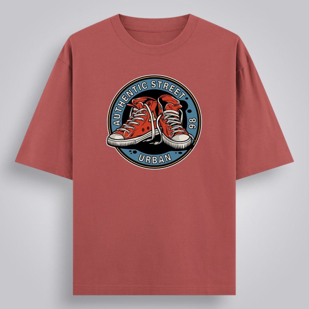 Authentic Street Men's Loose Fit Classic T-Shirt