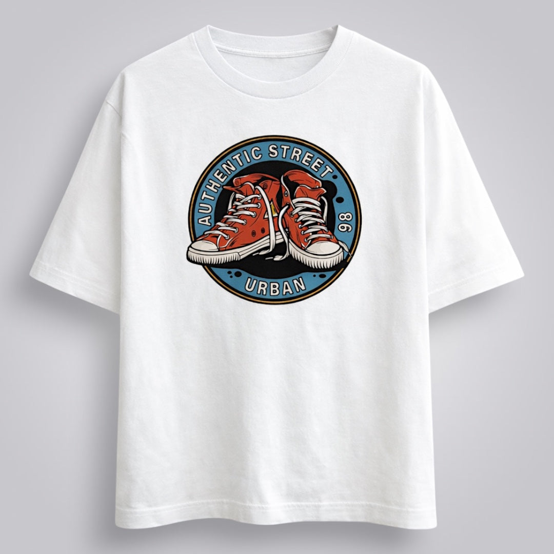 Authentic Street Men's Loose Fit Classic T-Shirt