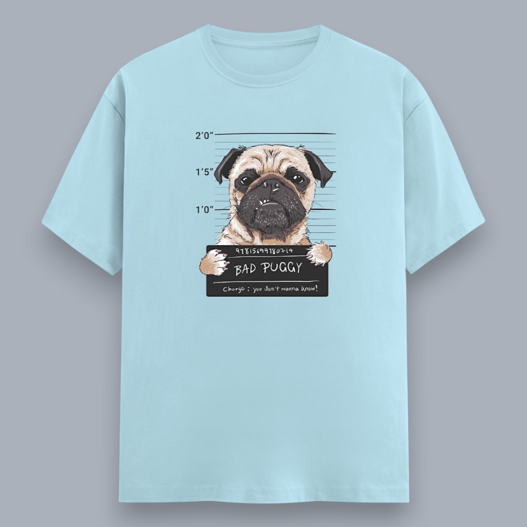 Bad Puggy Men's Regular Fit T-Shirt