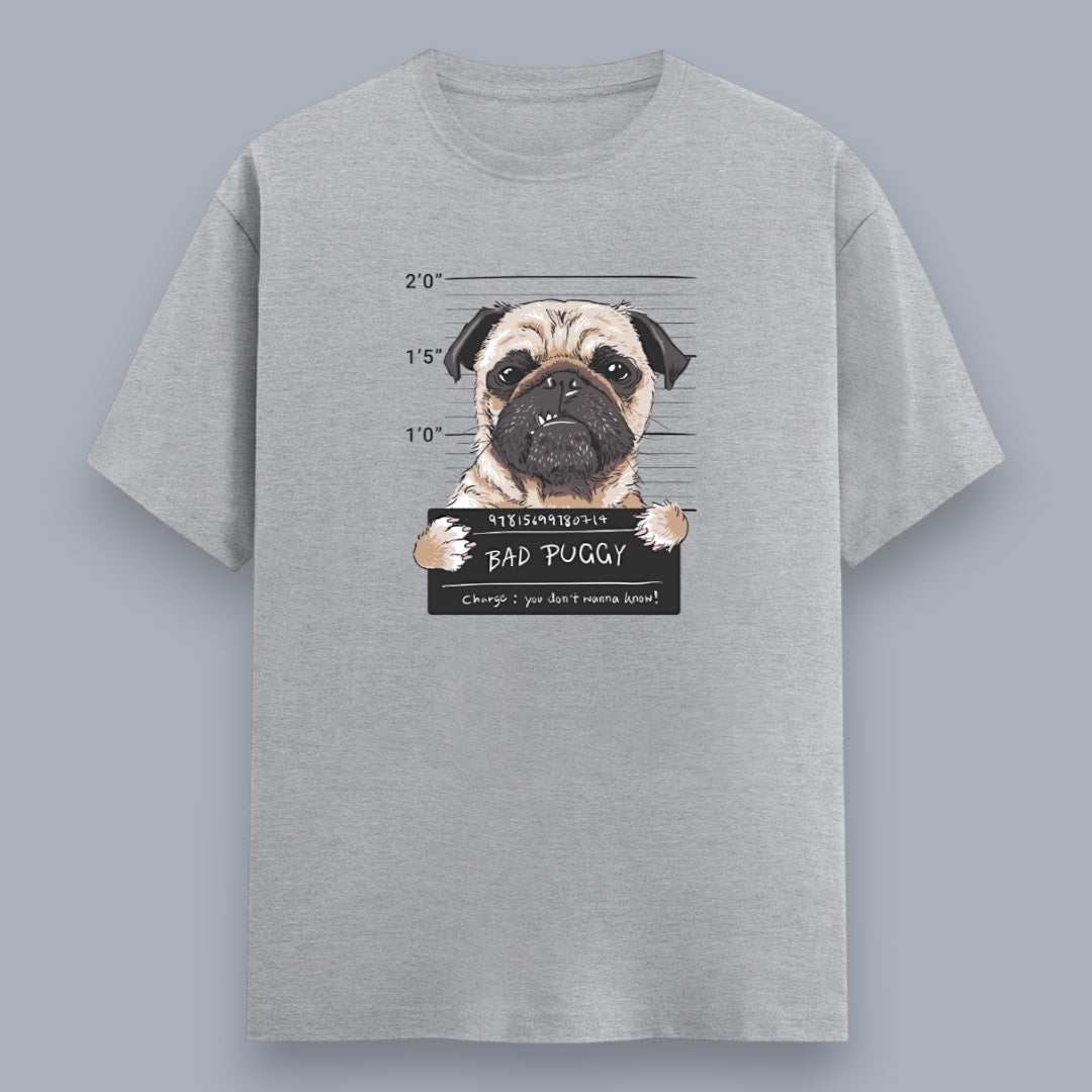 Bad Puggy Men's Regular Fit T-Shirt