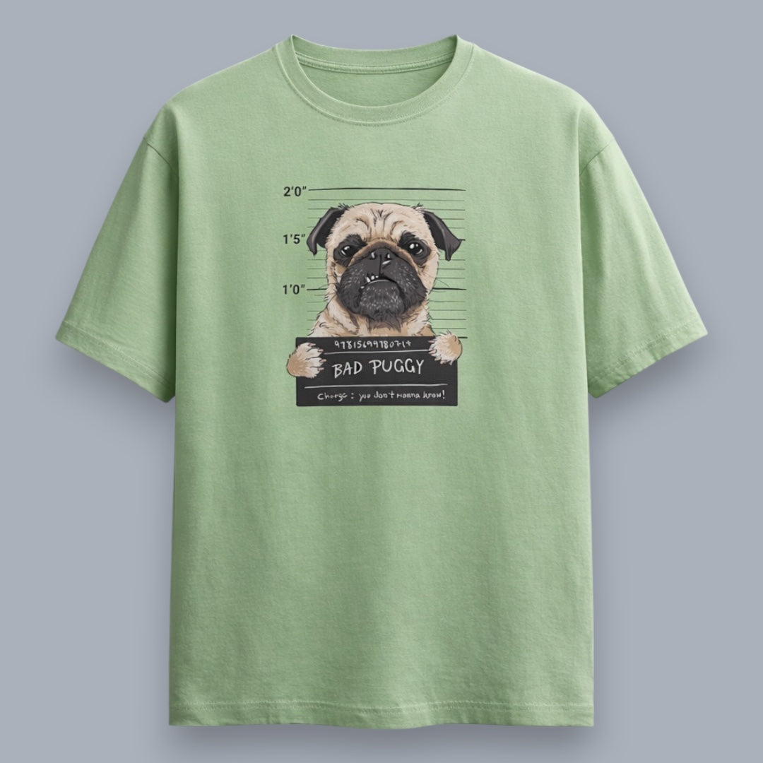 Bad Puggy Men's Regular Fit T-Shirt
