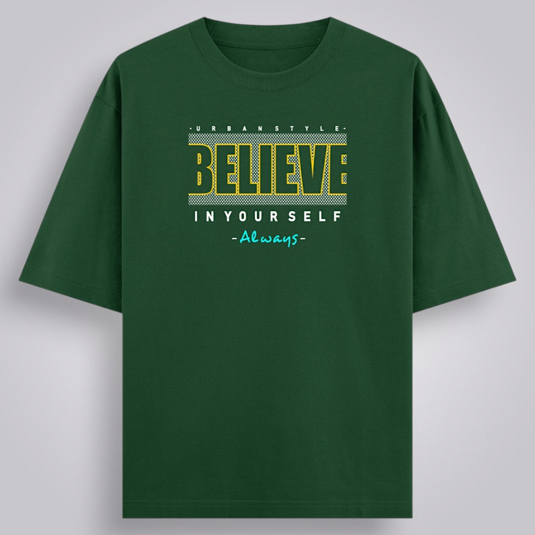 Believe In Yourself Unisex Oversized Classic T-Shirt
