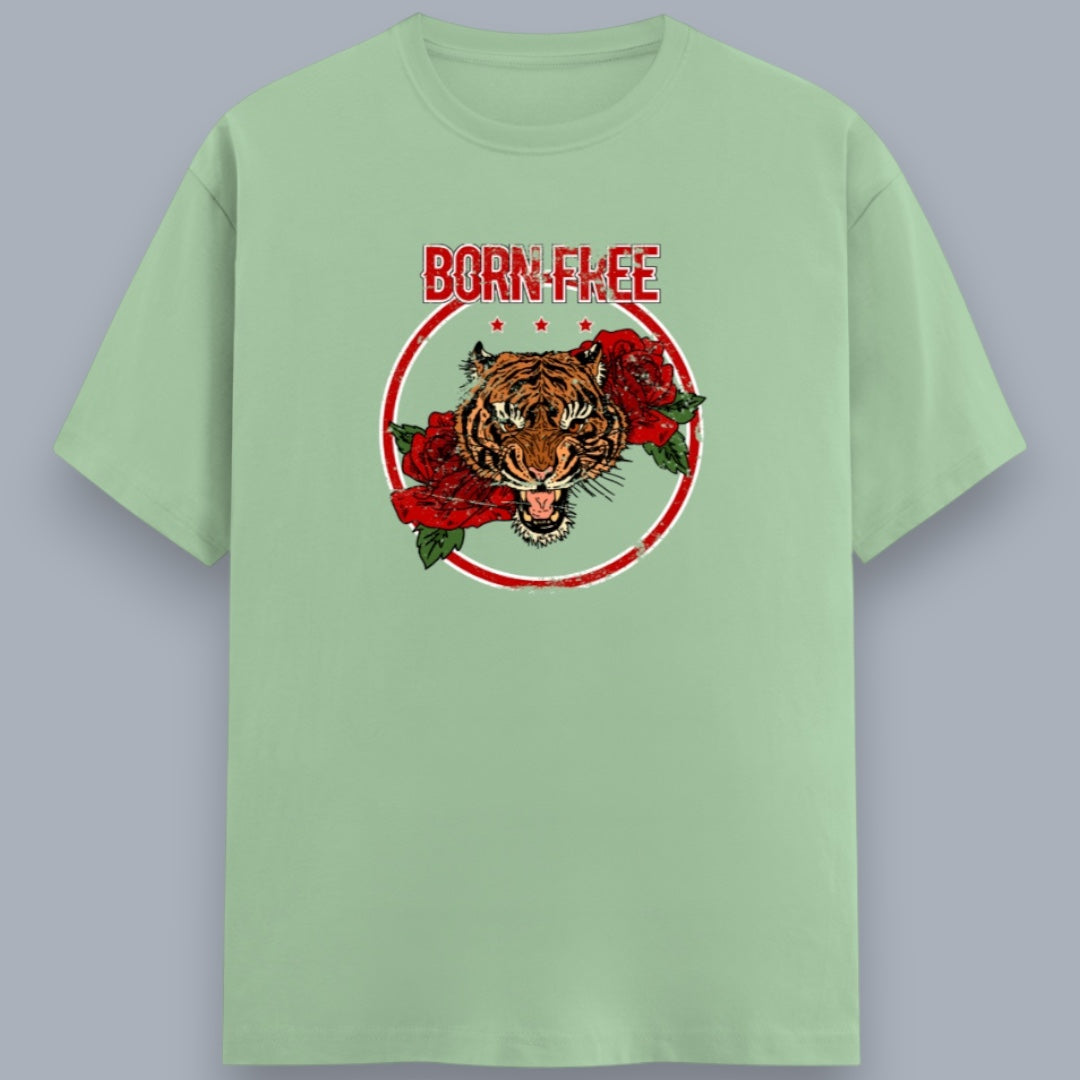 Born Free Men's Regular Fit T-Shirt