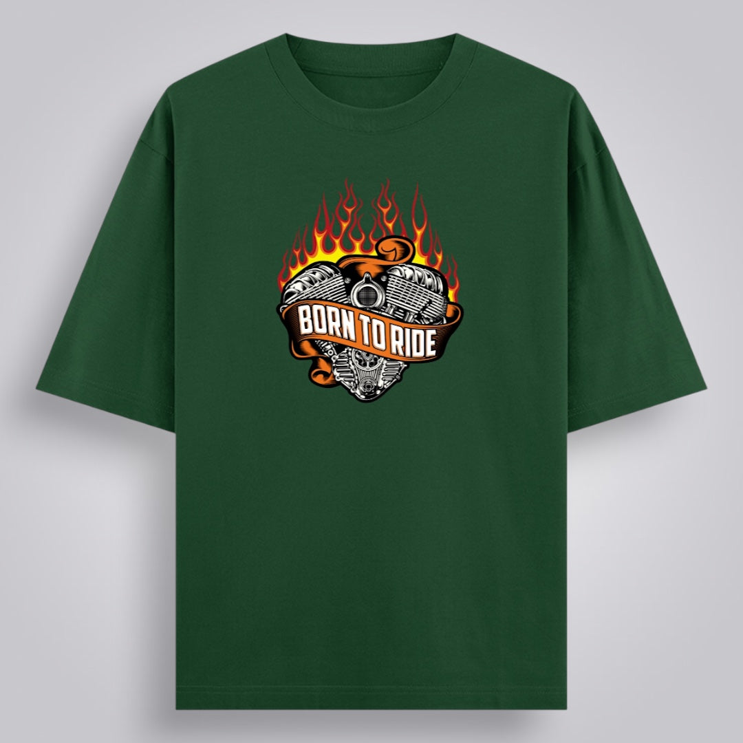 Born To Ride Men's Loose Fit Classic T-Shirt