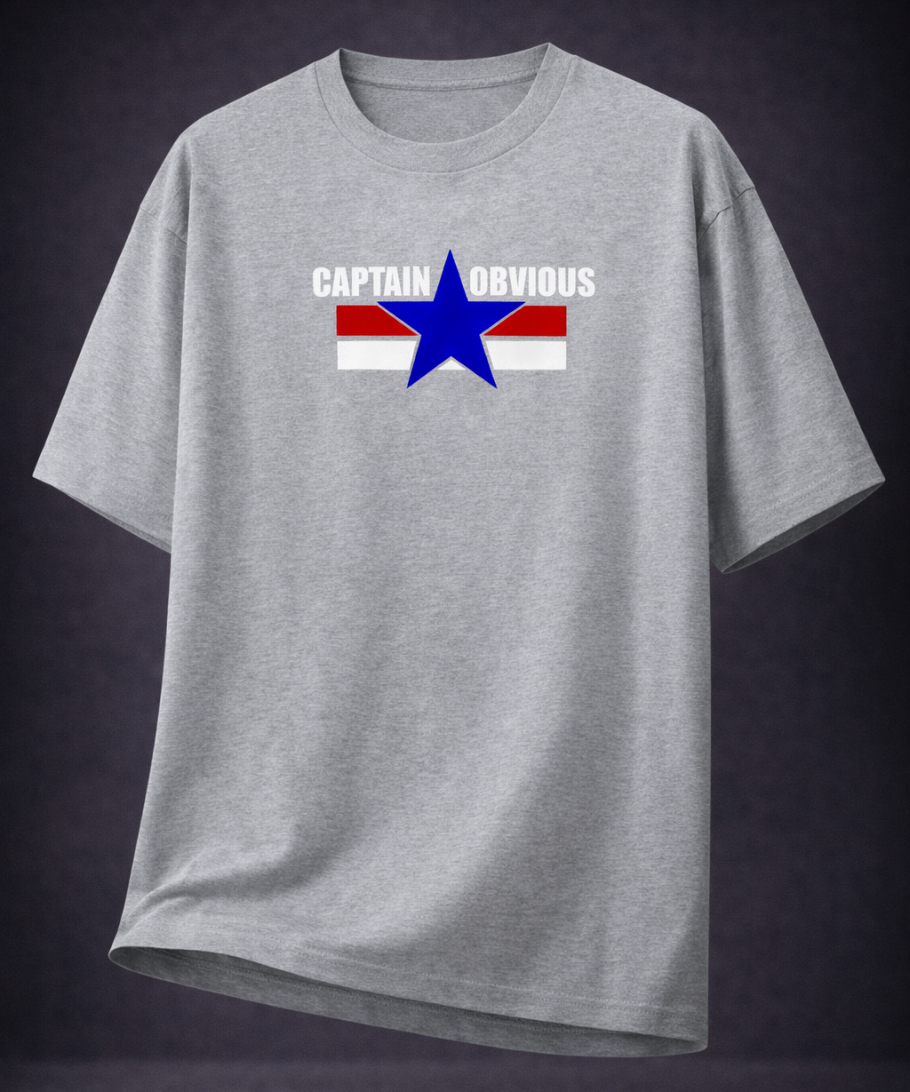 Captain Obvious Men's Loose Fit Classic T-Shirt