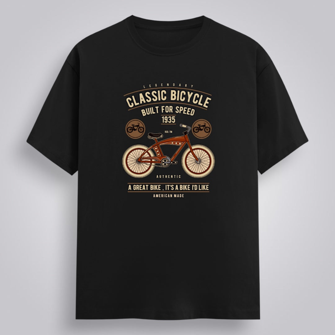 Classic Bicycle Women's Boyfriend Fit T-Shirt