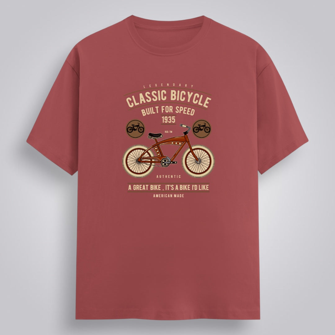 Classic Bicycle Women's Boyfriend Fit T-Shirt