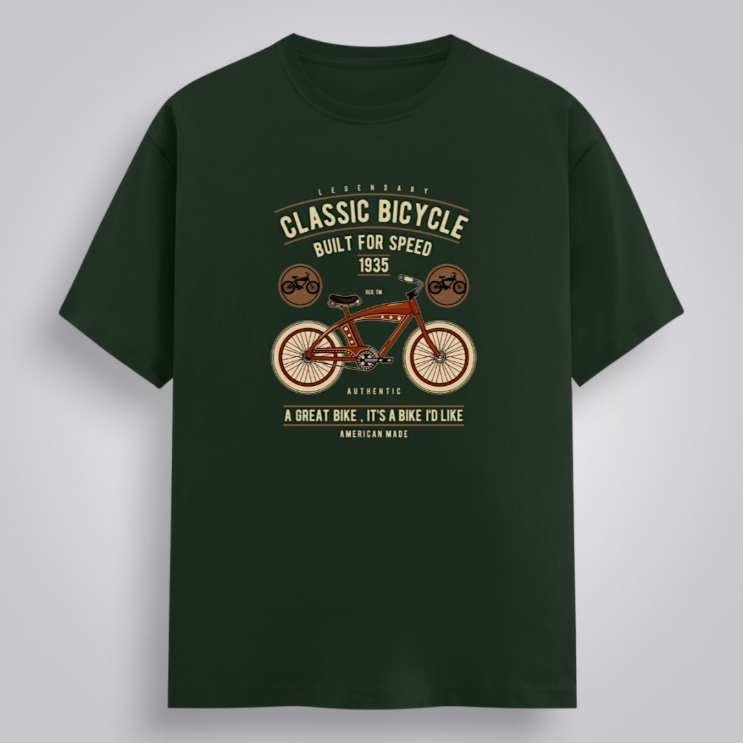 Classic Bicycle Women's Boyfriend Fit T-Shirt