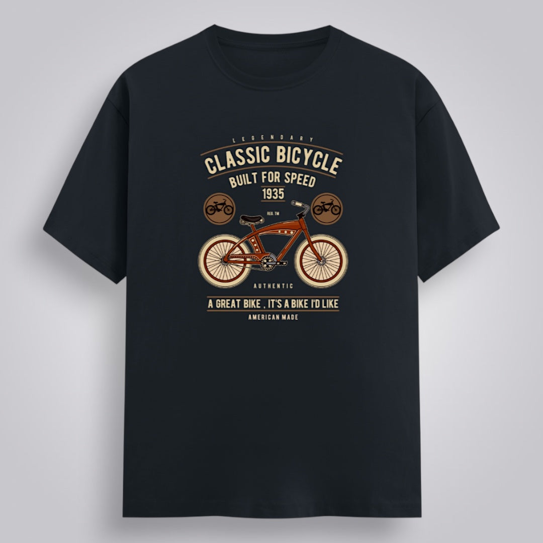 Classic Bicycle Women's Boyfriend Fit T-Shirt