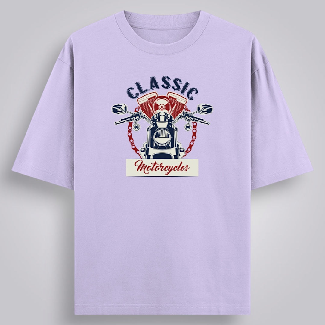 Classic Motorcycles Men's Oversized Classic T-Shirt