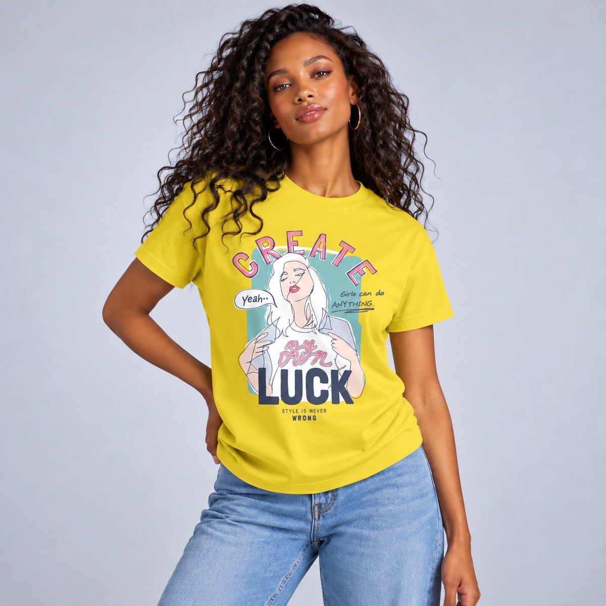 Create My Own Luck Women's Relaxed Fit T-Shirt