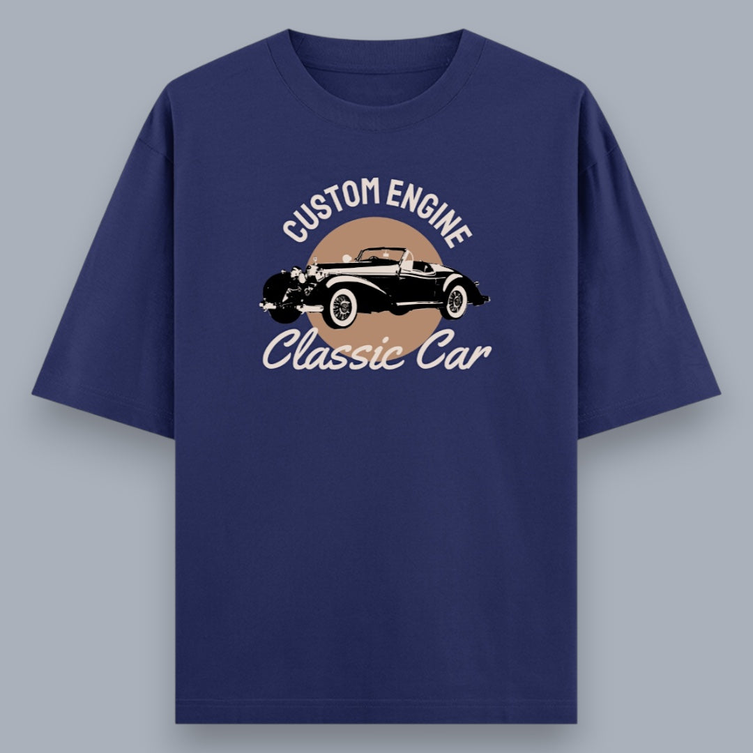 Custom Engine Classic Car Men's Loose Fit Classic T-Shirt