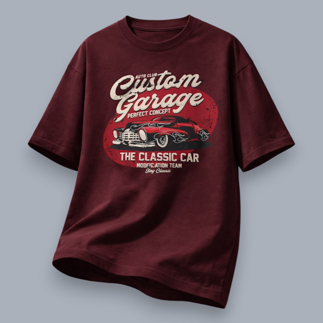 Custom Garage The Classic Car Men's Loose Fit Classic T-Shirt