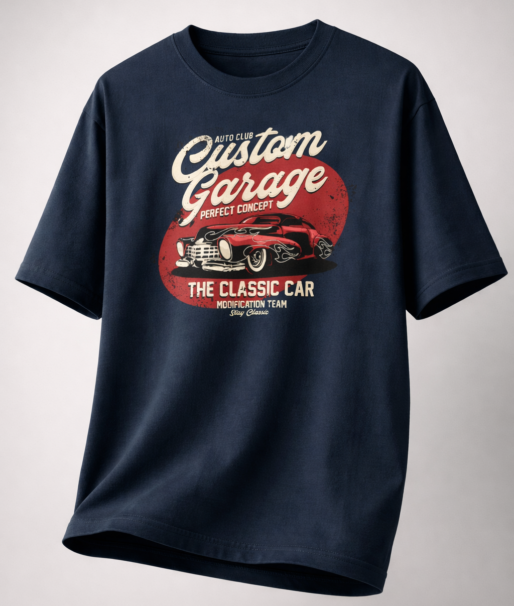 Custom Garage The Classic Car Men's Loose Fit Classic T-Shirt
