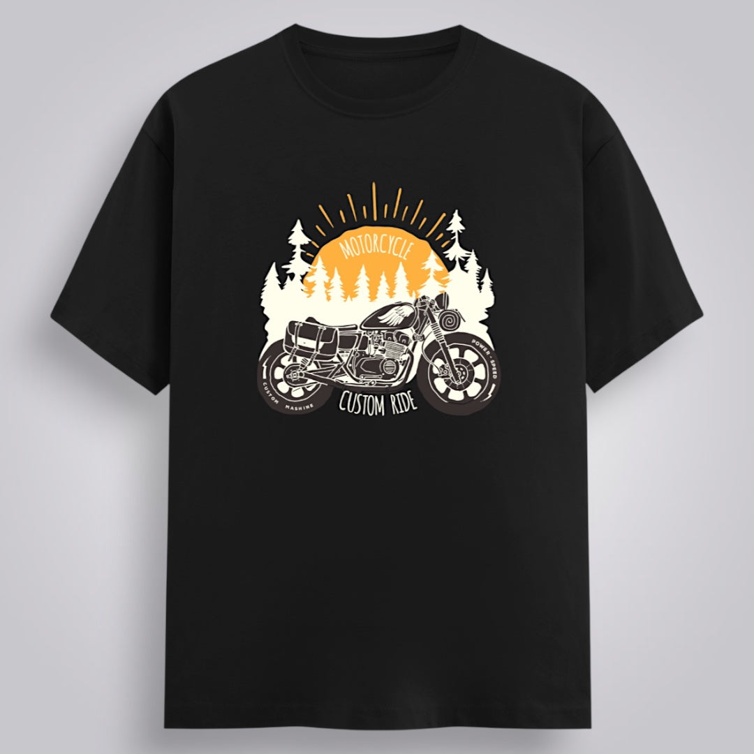 Motorcycle Custom Ride Men's Regular Fit T-Shirt