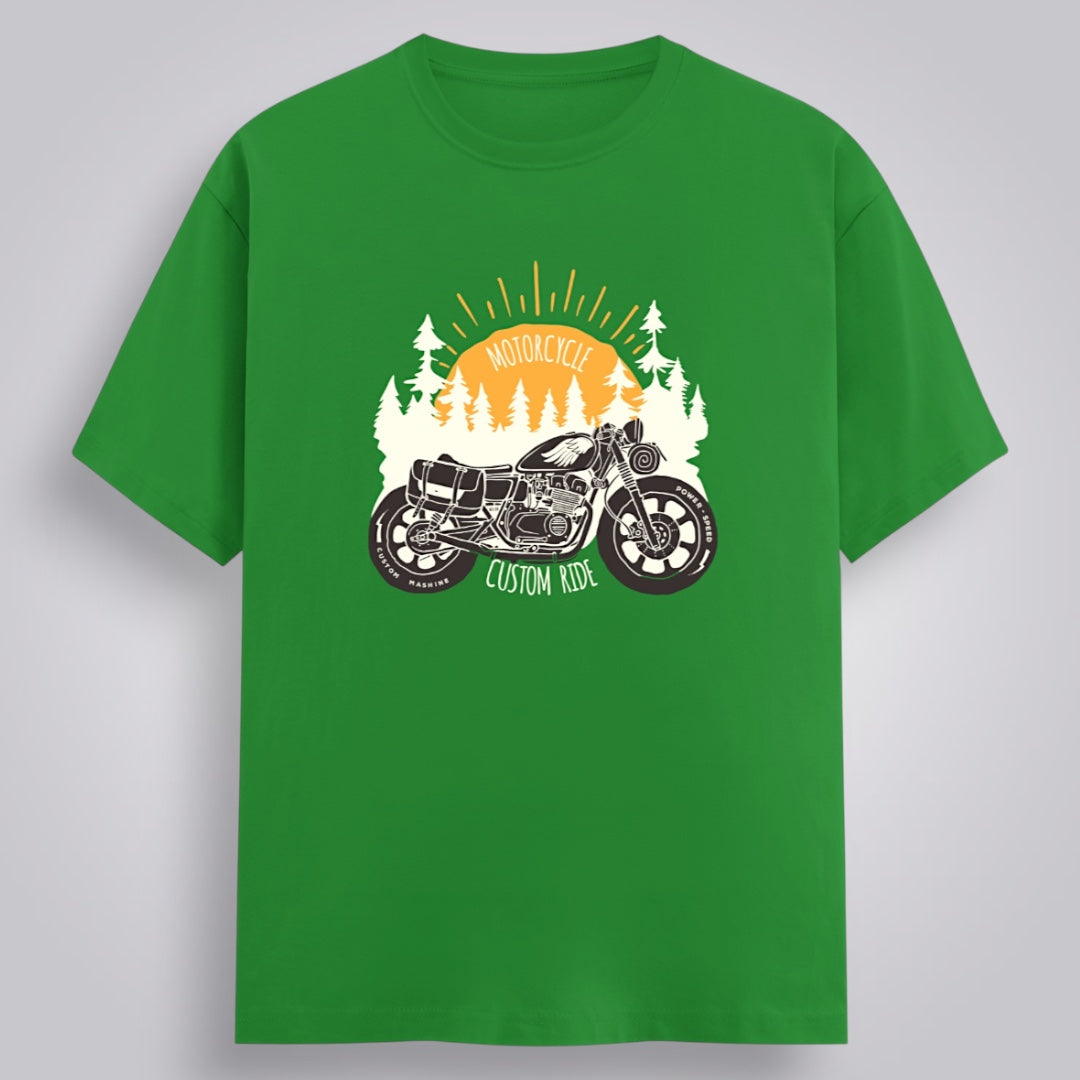 Motorcycle Custom Ride Men's Regular Fit T-Shirt