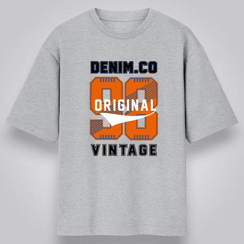 Denim.co 98 Vintage Women's Loose Fit Standard T-Shirt