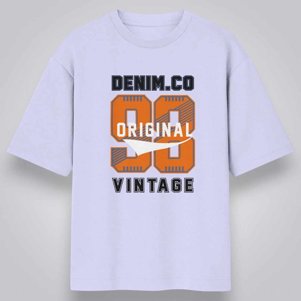 Denim.co 98 Vintage Women's Loose Fit Standard T-Shirt