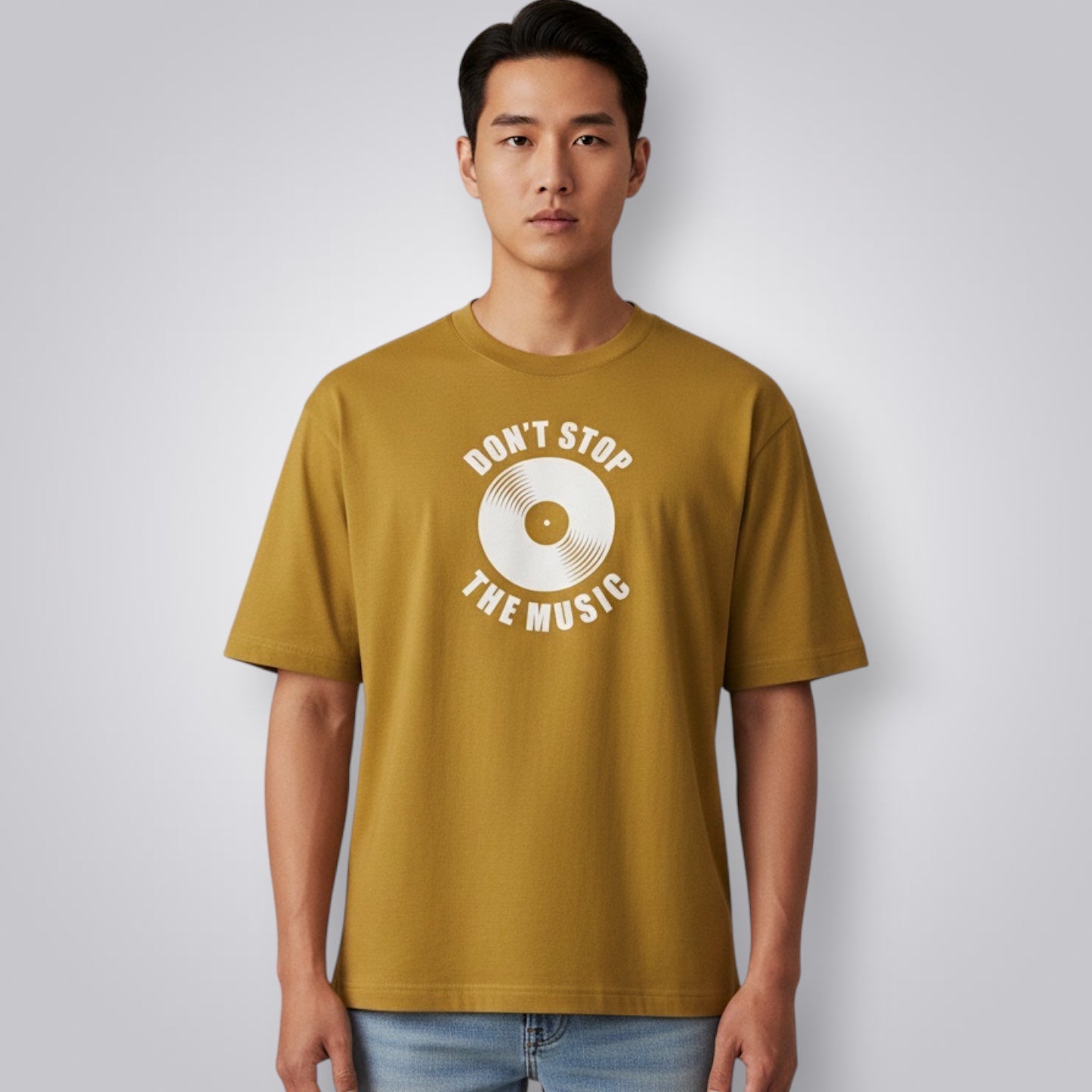Don't Stop The Music Unisex Loose Fit Classic T-Shirt