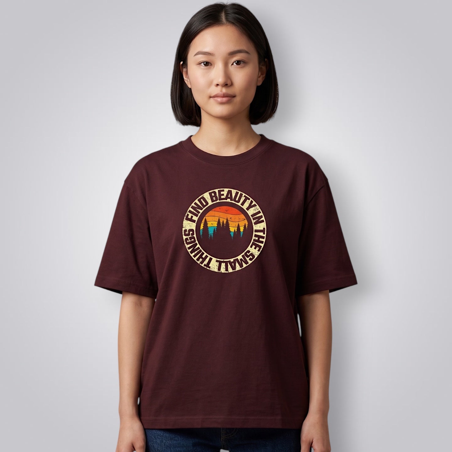 Find Beauty In The Small Things Unisex Loose Fit Classic T-Shirt