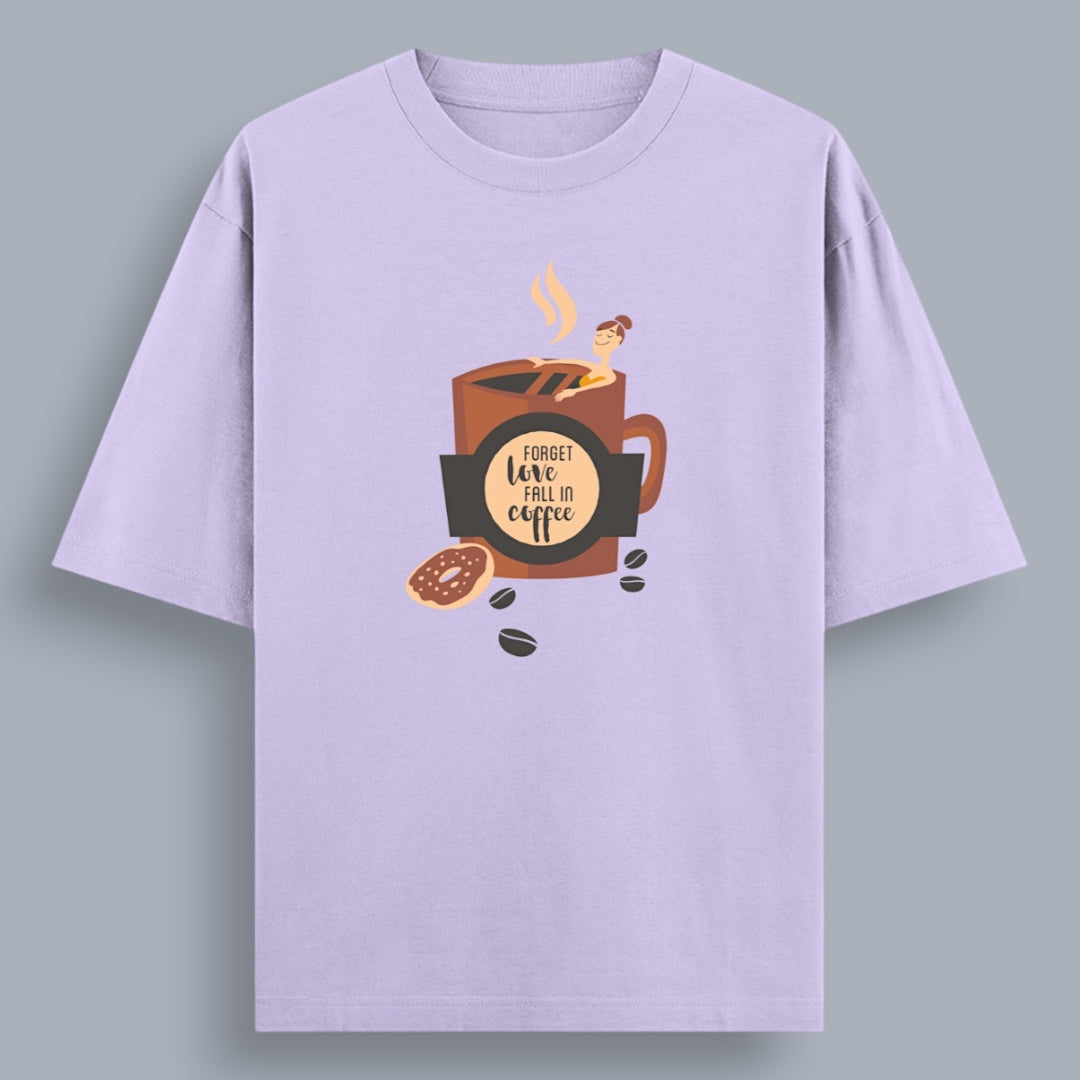 Forget Love Fall In Coffee Women's Loose Fit Classic T-Shirt