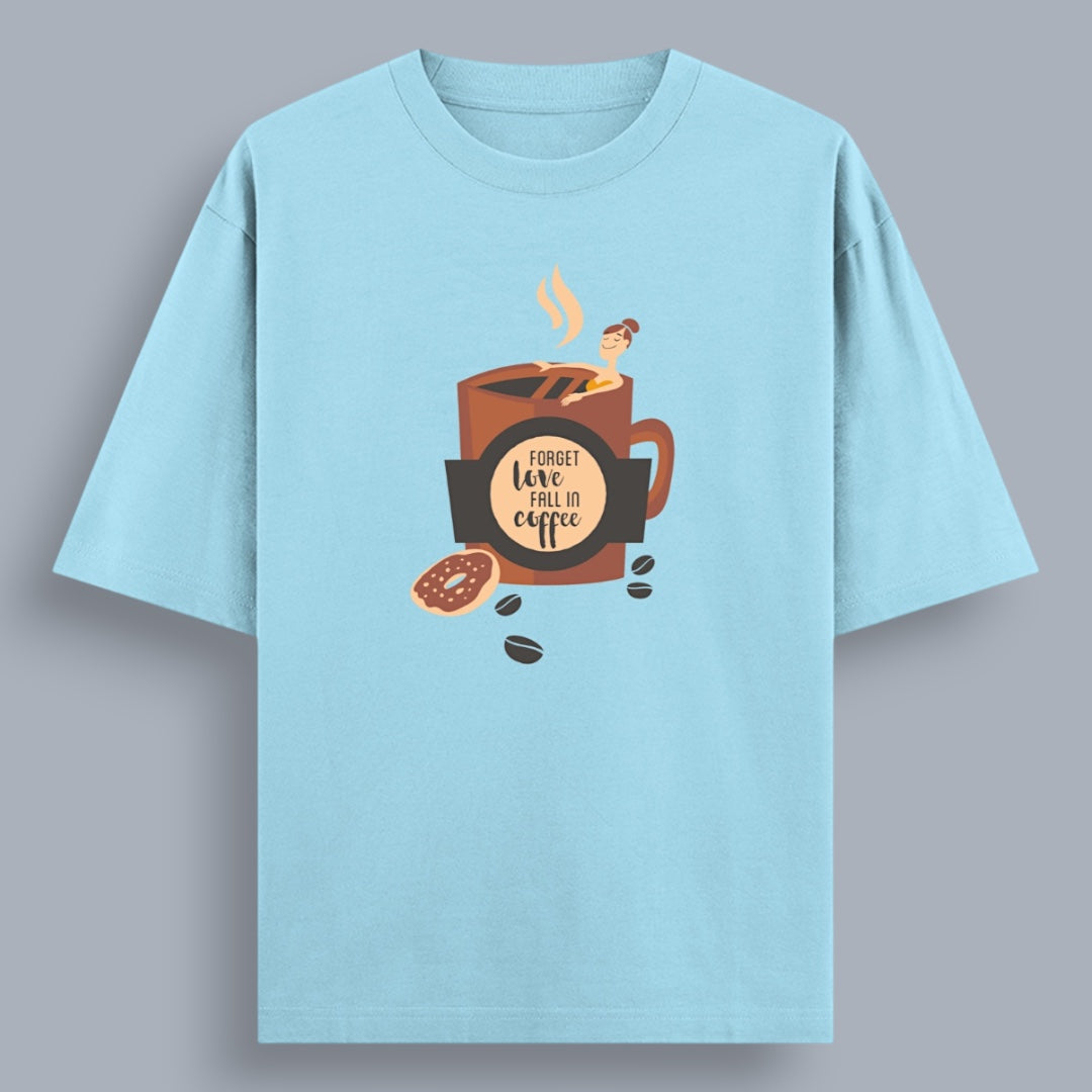 Forget Love Fall In Coffee Women's Loose Fit Classic T-Shirt
