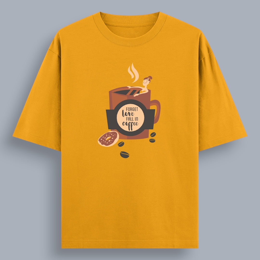 Forget Love Fall In Coffee Women's Loose Fit Classic T-Shirt