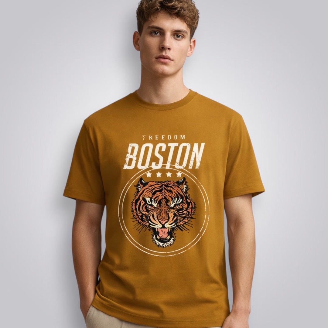 Freedom Boston Men's Regular Fit T-Shirt