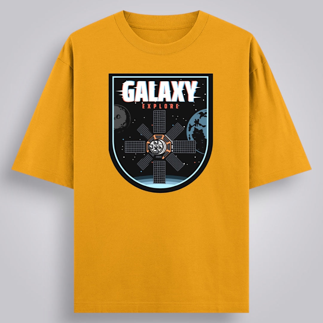 Galaxy Explore Unisex Oversized Classic T-Shirt