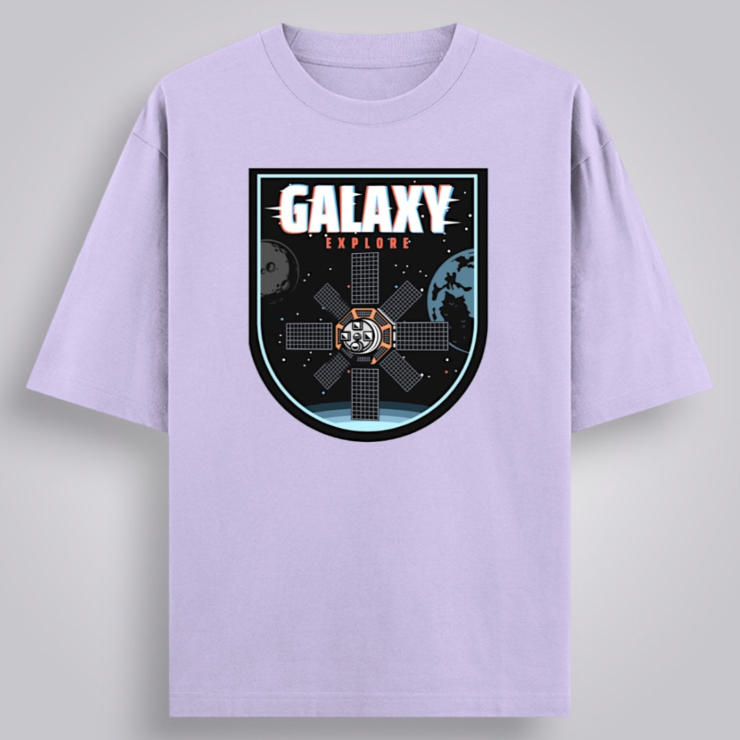 Galaxy Explore Unisex Oversized Classic T-Shirt