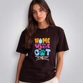 Home Is Where The Cat Is Women's Boyfriend Fit T-Shirt