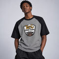 Hong Kong The Pearl Of The Orient Men's Oversized Raglan T Shirt
