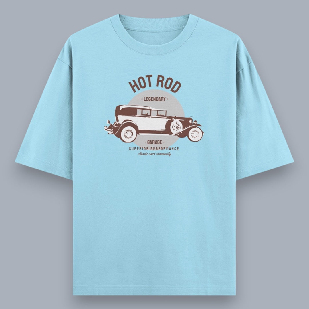 Hot Rod Legendary Garage Men's Loose Fit Classic T-Shirt