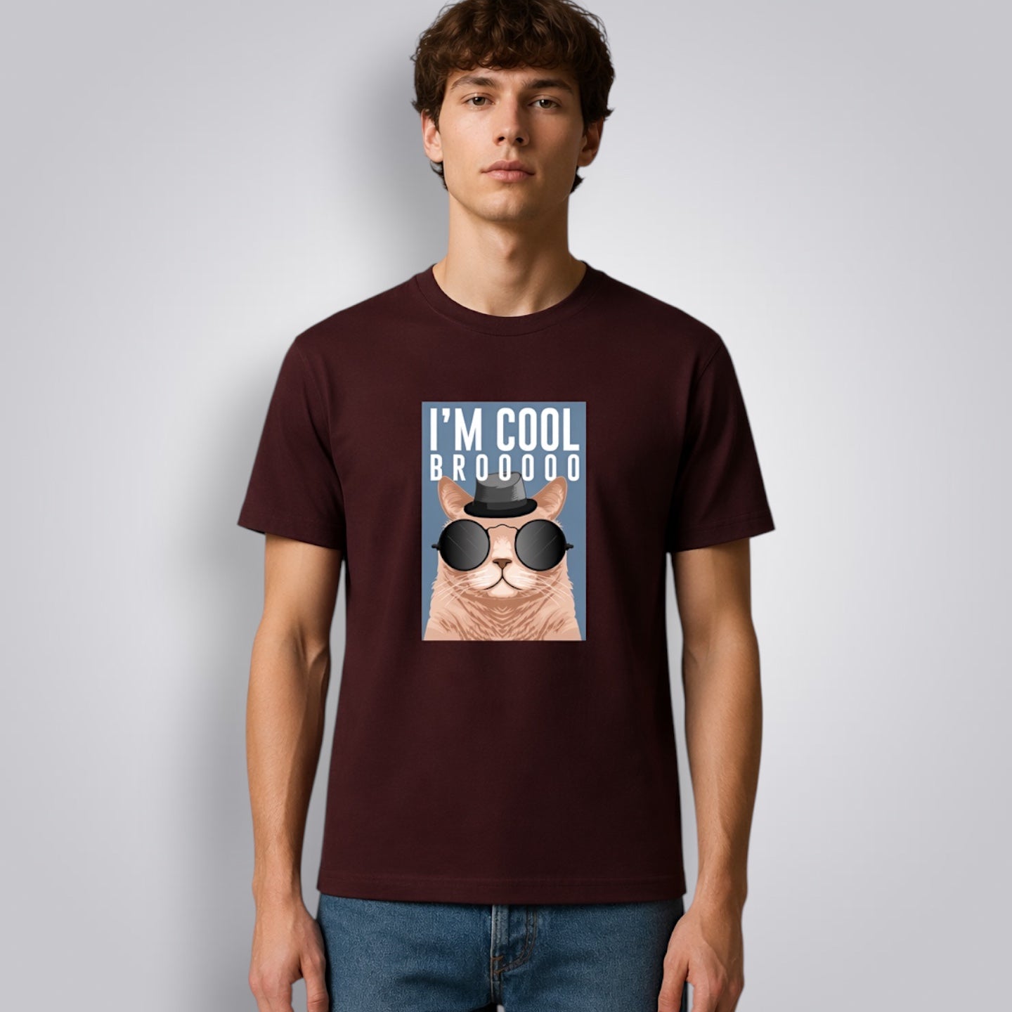 I'm Cool Brooooo Men's Regular Fit T-Shirt