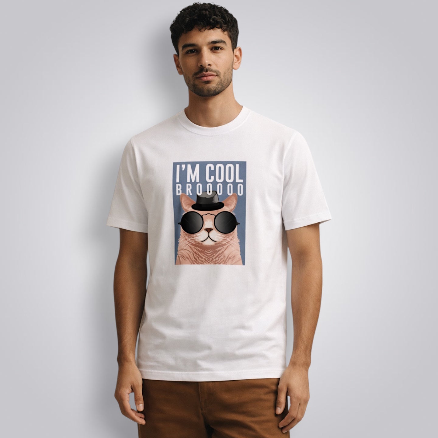 I'm Cool Brooooo Men's Regular Fit T-Shirt
