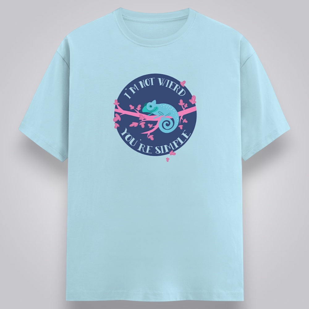 I'm Not Weird You're Simple Women's Boyfriend Fit T-Shirt