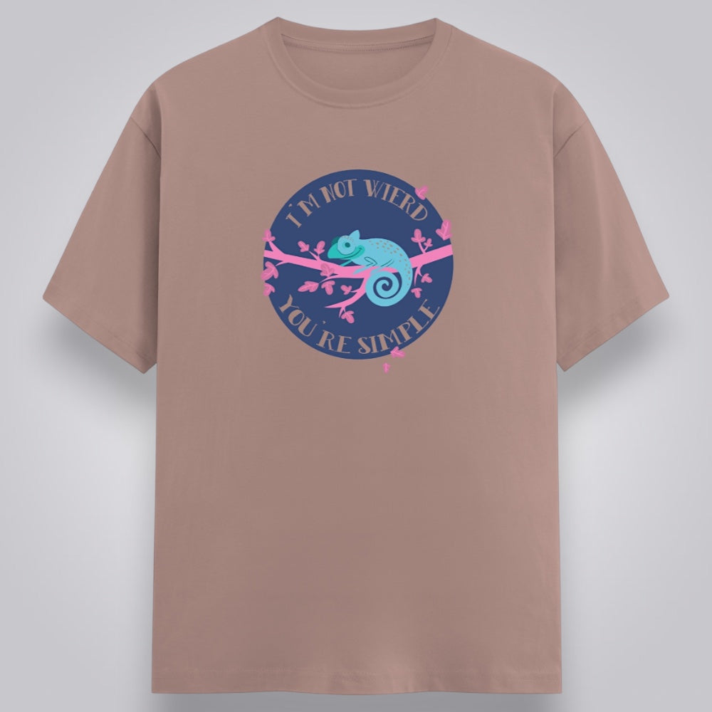 I'm Not Weird You're Simple Women's Boyfriend Fit T-Shirt