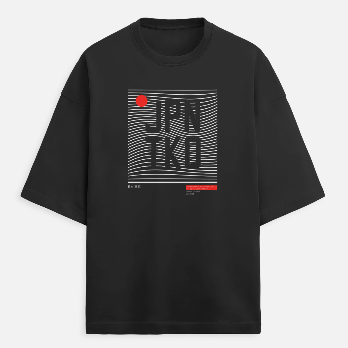 JPN TKO Unisex Terry Oversized Tee